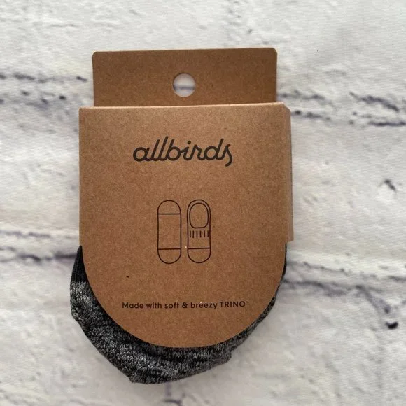 Allbirds Unisex No Show Socks in Navy Night - Picture 2 of 4